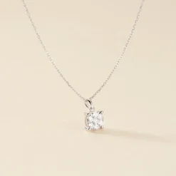 Histoire d'Or Collier Charlene Or Blanc Diamant Synthetique* Colliers|Colliers