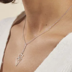 Histoire d'Or Collier Chayann Argent Blanc* Colliers|Colliers