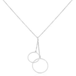 Histoire d'Or Collier Chayann Argent Blanc