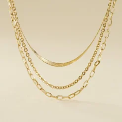 Histoire d'Or Collier Cherilyn Acier Doré* Colliers|Colliers