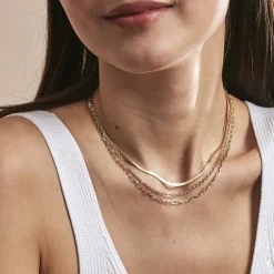 Histoire d'Or Collier Cherilyn Acier Doré* Colliers|Colliers