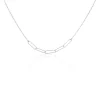 Best Histoire d'Or Collier Chiarina Argent Blanc