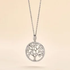 Histoire d'Or Collier Chimere Argent Blanc Oxyde De Zirconium* Colliers|Colliers