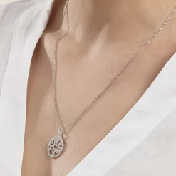 Histoire d'Or Collier Chimere Argent Blanc Oxyde De Zirconium* Colliers|Colliers