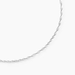 Histoire d'Or Collier Ciana Torsade Diamante Argent Blanc* Colliers|Colliers