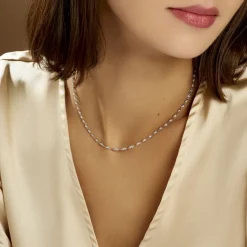 Histoire d'Or Collier Ciana Torsade Diamante Argent Blanc* Colliers|Colliers