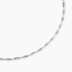 Histoire d'Or Collier Ciel Argent Blanc* Colliers|Colliers