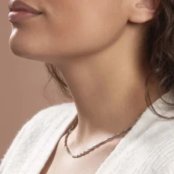 Histoire d'Or Collier Ciel Argent Blanc* Colliers|Colliers