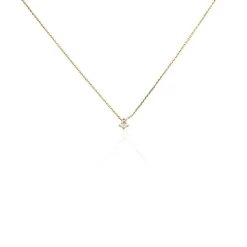 Discount Histoire d'Or Collier éclat Perlé Plaqué Or Oxyde De Zirconium