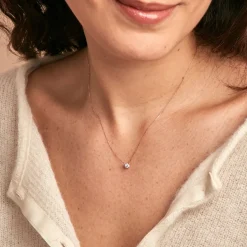 Histoire d'Or Collier Colby Or Rose Oxyde De Zirconium* Colliers|Colliers