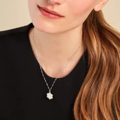 Histoire d'Or Collier Collette Argent Blanc* Colliers|Sautoirs