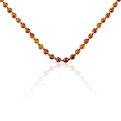 Online Histoire d'Or Collier Costin Argent Ambre
