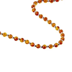 Online Histoire d'Or Collier Costin Argent Ambre