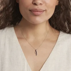 Discount Histoire d'Or Collier Courbes Or Blanc Diamant