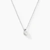 Histoire d'Or Collier Curve Argent Blanc* Colliers|Colliers