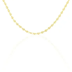 Histoire d'Or Collier Dami Maille Grain De Cafe Or Jaune