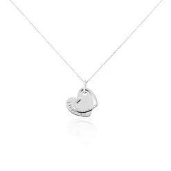 Hot Histoire d'Or Collier Danael Argent Blanc Oxyde De Zirconium
