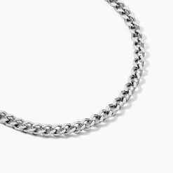 Sale Histoire d'Or Collier Daniel Acier Blanc