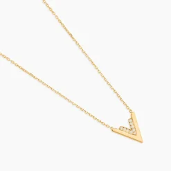 Discount Histoire d'Or Collier Dao Or Jaune Oxyde De Zirconium