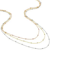 Histoire d'Or Collier Daralea Argent Tricolore* Colliers|Colliers