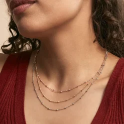 Histoire d'Or Collier Daralea Argent Tricolore* Colliers|Colliers