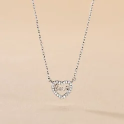 Histoire d'Or Collier Delicata Argent Blanc Oxyde De Zirconium* Colliers|Colliers