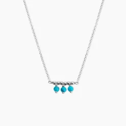 Histoire d'Or Collier Della Argent Blanc Turquoise* Colliers|Colliers