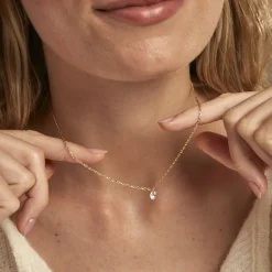 Histoire d'Or Collier Delma Plaqué Or Jaune Oxyde De Zirconium* Colliers|Colliers