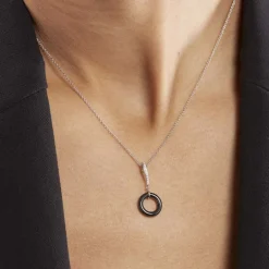 Histoire d'Or Collier Delphinia Argent Blanc Oxyde De Zirconium* Colliers|Colliers