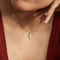 Clearance Histoire d'Or Collier Delphinium Or Jaune