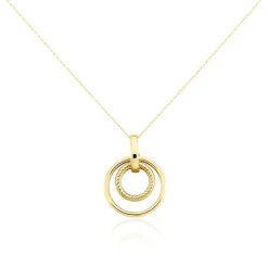 Hot Histoire d'Or Collier Devan Or Jaune