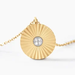 Histoire d'Or Collier Diamantae Or Jaune Diamant* Colliers|Colliers