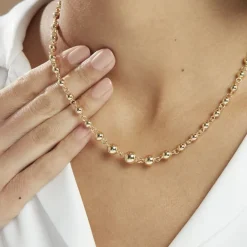 Histoire d'Or Collier Diona Diona Maille Boule Or Jaune* Colliers|Colliers
