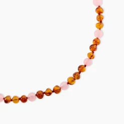 Discount Histoire d'Or Collier Ditte Ambre Quartz