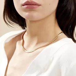 Histoire d'Or Collier Doline Maille Anglaise Or Jaune* Colliers|Colliers