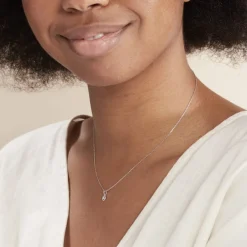 Sale Histoire d'Or Collier Domitia Or Blanc Diamant