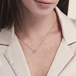 Histoire d'Or Collier Donatiane Argent Rose Oxyde De Zirconium argent rose oxyde zirconium