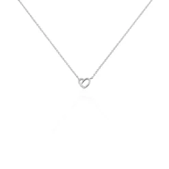 Outlet Histoire d'Or Collier Dorthea Argent Blanc Oxyde De Zirconium