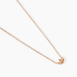 Hot Histoire d'Or Collier Duchesse Argent Rose Oxyde De Zirconium