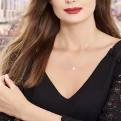 Sale Histoire d'Or Collier Eclat Argent Blanc Oxyde De Zirconium