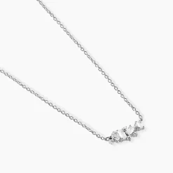 Histoire d'Or Collier Eclat d'Aurore Argent Blanc Oxyde De Zirconium* Colliers|Colliers