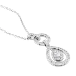 Histoire d'Or Collier Edward Argent Blanc Oxyde De Zirconium* Colliers|Colliers