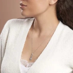 Histoire d'Or Collier Edward Argent Blanc Oxyde De Zirconium* Colliers|Colliers