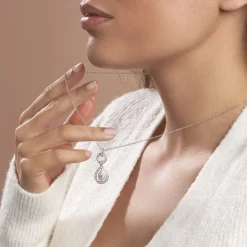 Histoire d'Or Collier Edward Argent Blanc Oxyde De Zirconium* Colliers|Colliers