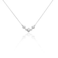 Histoire d'Or Collier Edyta Argent Blanc Oxyde De Zirconium* Colliers|Colliers