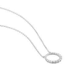 Histoire d'Or Collier Elaïs Argent Blanc Oxyde De Zirconium* Colliers|Colliers Fantaisie