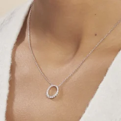 Histoire d'Or Collier Elaïs Argent Blanc Oxyde De Zirconium* Colliers|Colliers Fantaisie