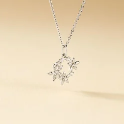 Histoire d'Or Collier Elinia Argent Blanc Oxyde De Zirconium* Colliers|Colliers