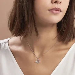 Histoire d'Or Collier Elinia Argent Blanc Oxyde De Zirconium* Colliers|Colliers