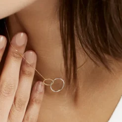 Hot Histoire d'Or Collier Elizabeta Or Bicolore